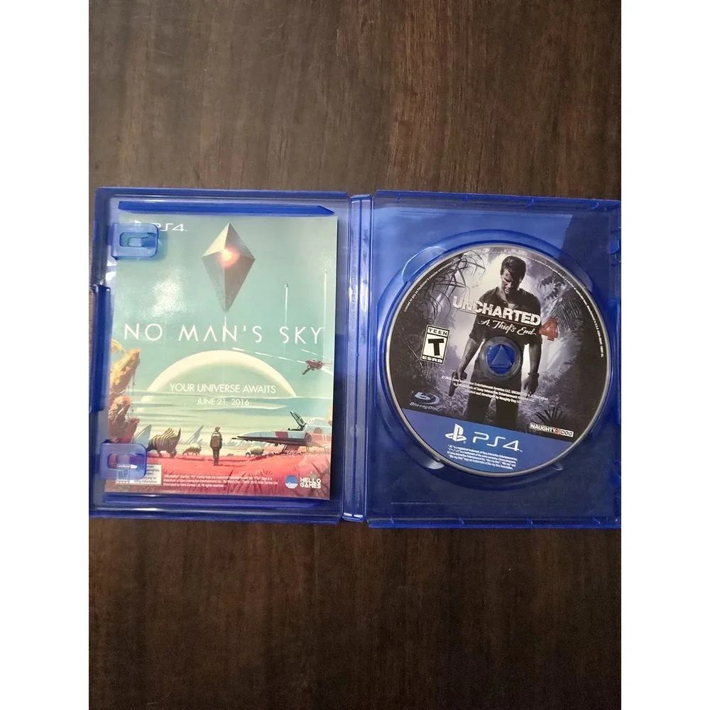 Uncharted 4: A Thief's End Sony PlayStation 4 PS4 Video Game